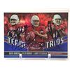 Image 1 : 2019 PANINI ABSOLUTE TEAM TRIOS SIGNED (FITZGERALD/MURRAY/JOHNSON) KB COA