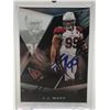 Image 1 : J.J WATT SIGNED 2021 PANINI BLACK 56/75 (KB COA)