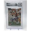 Image 1 : JOE MONTANA SIGNED 1994 EXCALIBUR TRADING CARD (BECKETT 10)
