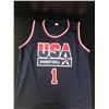 Image 3 : PENNY HARDAWAY SIGNED TEAM USA NIKE BASKETBALL JERSEY (RED CARPET COA)