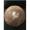 Image 1 : PELE SIGNED VINTAGE SOCCER BALL (PSA COA)