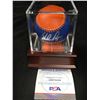 Image 2 : NOLAN RYAN SIGNED NY METS BASEBALL IN DISPLAY CASE (JSA COA)