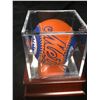 Image 3 : NOLAN RYAN SIGNED NY METS BASEBALL IN DISPLAY CASE (JSA COA)