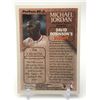 Image 2 : 1996 TOPPS CHROME PROFILES MICHAEL JORDAN DAVID ROBINSON INSERT