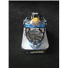 Image 1 : SIDNEY CROSBY, MARC ANDRE FLEURY AND KRIS LETAND SIGNED NHL ALL STAR MINI HELMET (MULTI COA)