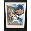 Image 1 : ROGER CLEMENS SIGNED AND CUSTOM FRAMED AP PRINT (MULTIPLE COAS)