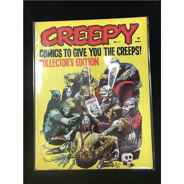 CREEPY NO. 1 COMIC BOOK