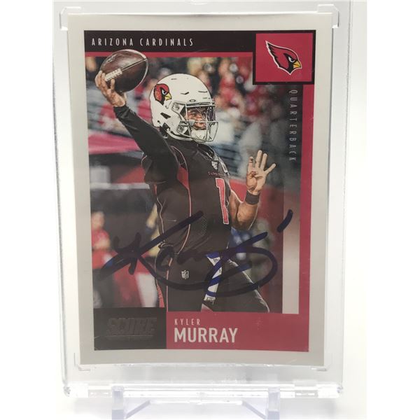 KYLER MURRAY SIGNED 2020 PANINI DONRUSS TRADING CARD