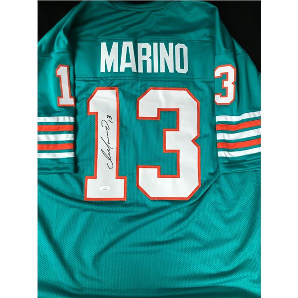 DAN MARINO SIGNED MIAMI DOLPHINS JERSEY (JSA COA)