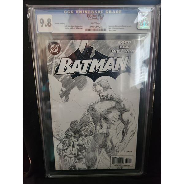 DC COMICS BATMAN NO,612 (CGC 9.8)