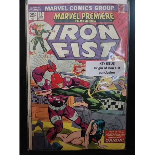 MARVEL COMICS IRON FIST NO.18