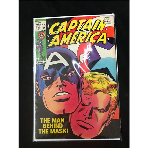 MARVEL COMICS CAPTAIN AMERICA NO.114