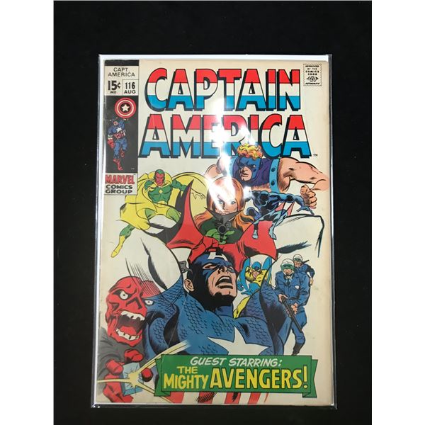 MARVEL COMICS CAPTAIN AMERICA NO.116