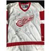 Image 1 : DETROIT RED WINGS STANLEY CUP CHAMPIONS TEAM SIGNED JERSEY (JSA LOA) HULL, CHELIOS,OSGOOD..