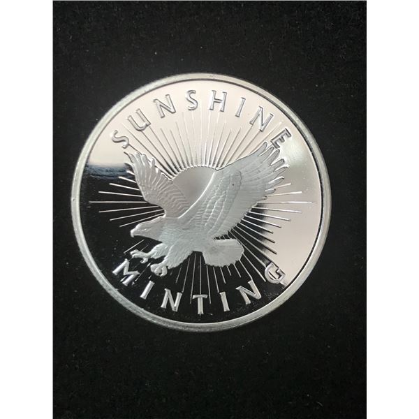 1 TROY OZ. 9999 FINE SILVER ROUND