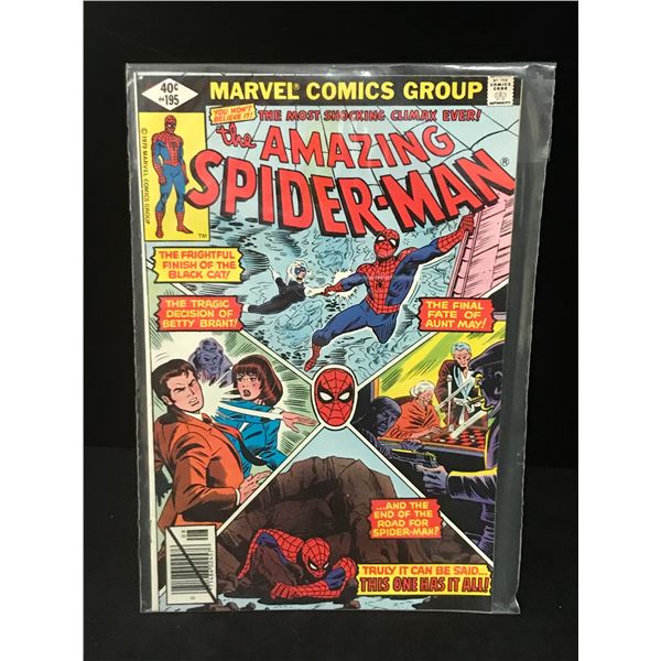 MARVEL COMICS THE AMAZING SPIDER-MAN NO.195