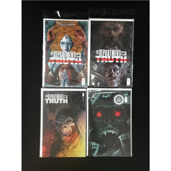 DEPARTMENT OF TRUTH COMIC BOOK LOT