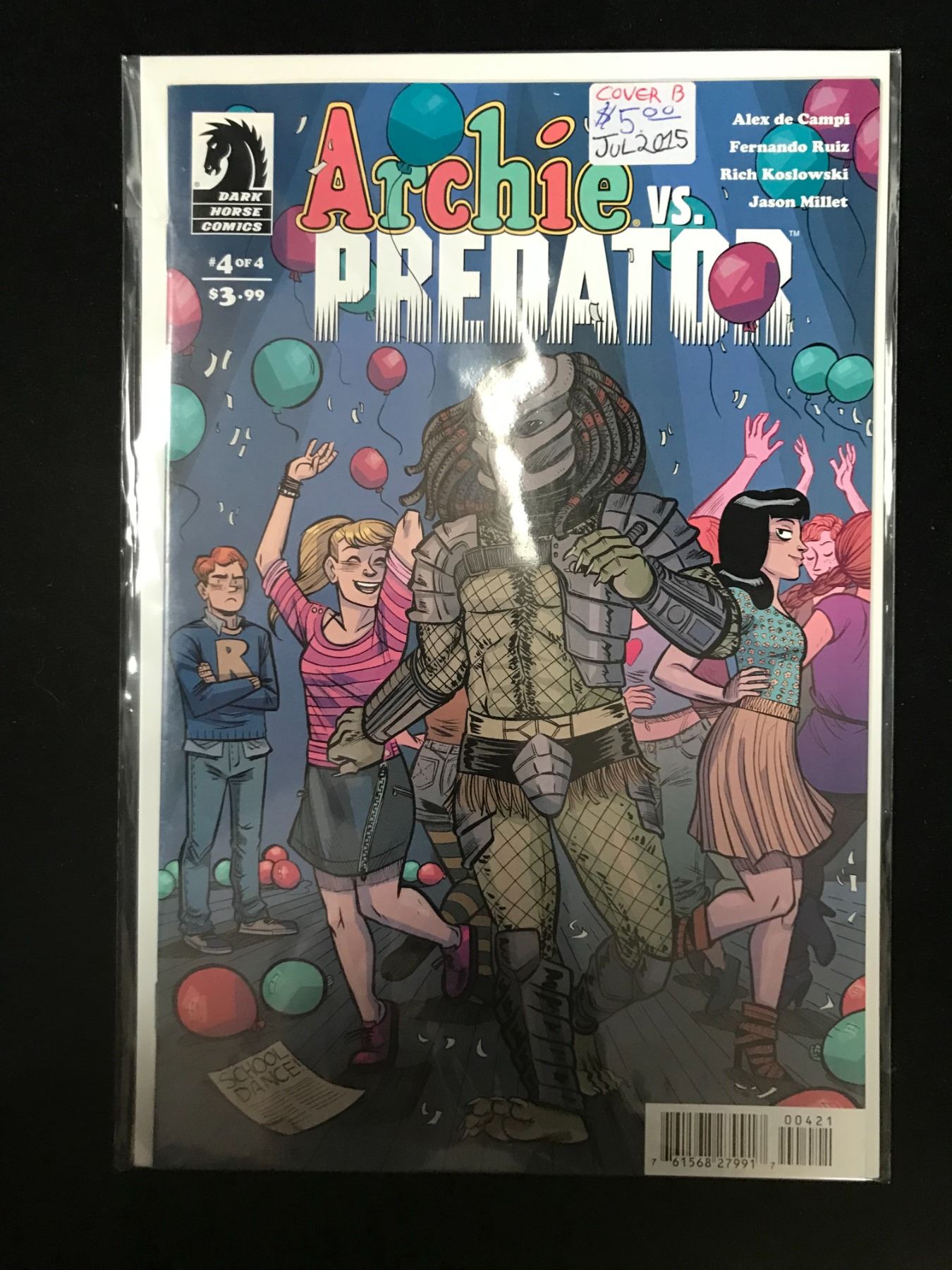 DARK HORSE COMICS ARCHIE VS. PREDATOR NO.4
