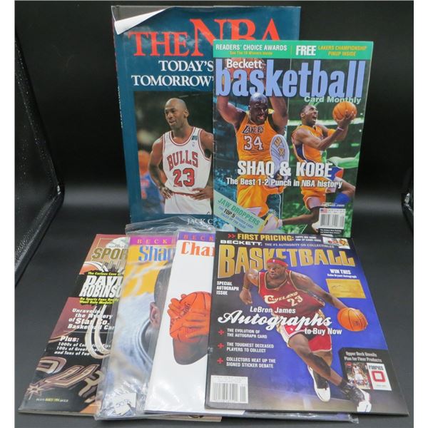 Lot De 7 Magazines Basket NBA/NCAA 1984-86 – Celtics, Webb