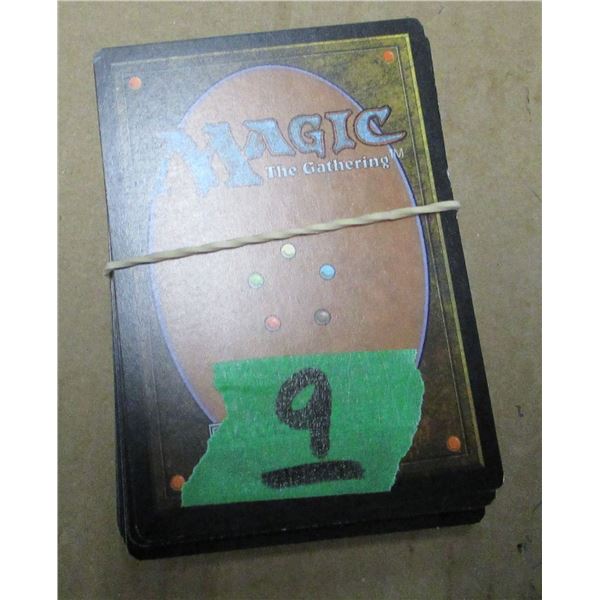 COLLECTIBLE:  BUNDLE OF APPROXIMATELY 50 - 60 MAGIC CARDS
