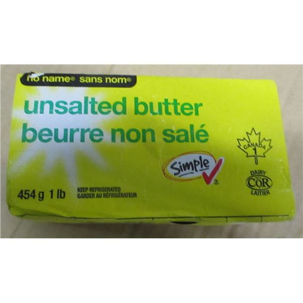 SHELF PULLS (AS IS):  UNSALTED BUTTER (1 LB)