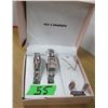 Image 1 : LIKE NEW:  WATCH, BRACELET, NECKLACE & RING SET
