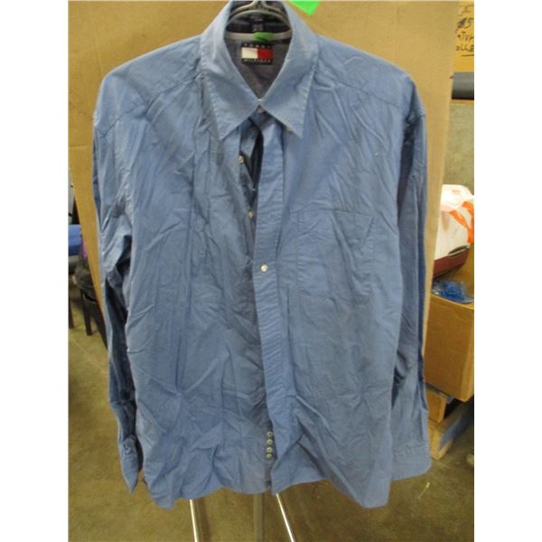 LIKE NEW:  TOMMY HILLFIGER SHIRT (SIZE 15.5)