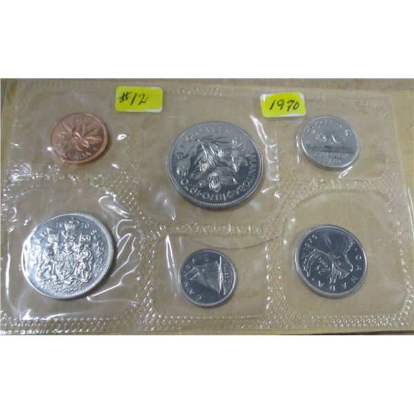 1970 PROOF CANADA MINT SEALED COIN SET