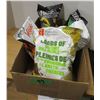 Image 1 : SHELF PULLS (AS IS):  BOX C/W 5 BAGS OF ASSORTED CHIPS