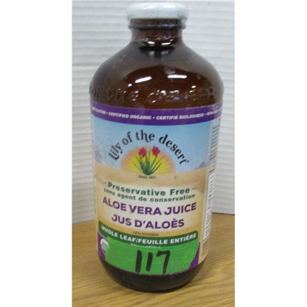 FREIGHT DAMAGE (AS IS):  ALOE VERA JUICE (946 ML)