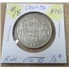 Image 1 : 1950 CANADA KING GEORGE VI SILVER HALF DOLLAR