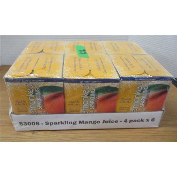 FREIGHT DAMAGE (AS IS):  CASE C/W MANGO DRINK OR MIX