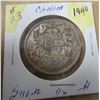 Image 1 : 1940 CANADA KING GEORGE VI SILVER HALF DOLLAR