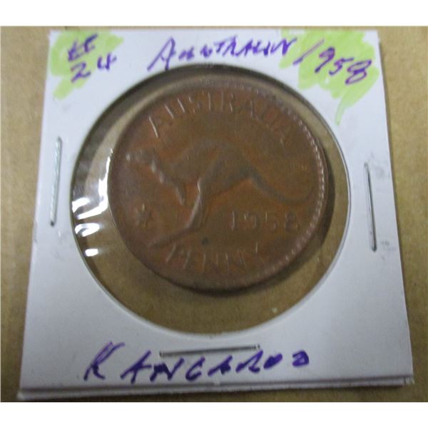 1958 AUSTRALIAN LARGE PENNY