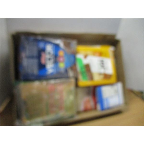 FREIGHT DAMAGE (AS IS):  FLAT OF ENERGY BARS