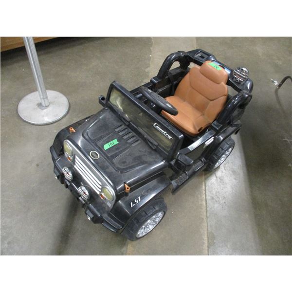 KID'S MOTORIZED RIDING JEEP (NO CHARGER)
