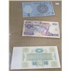Image 2 : STOCK SHEET OF WORLD COLLECTABLE BANK NOTES