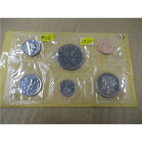 1977 PROOF CANADA MINT SEALED COIN SET