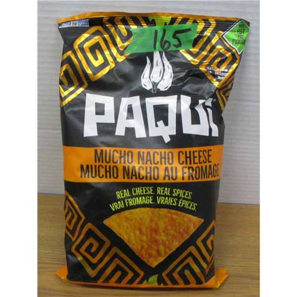 SHELF PULLS (AS IS):  PAQUI MUCHO NACHO CHEESE NACHOS (155G) - BAG