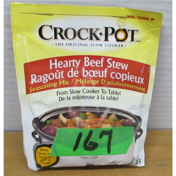 SHELF PULLS (AS IS):  BEEF STEW SEASONING (2 X 42G PACKAGES) - BUNDLE