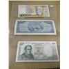 Image 2 : STOCK SHEET OF WORLD COLLECTABLE BANK NOTES