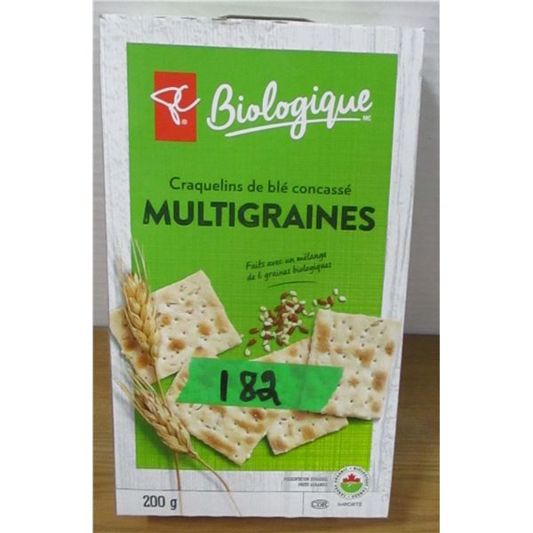 SHELF PULLS (AS IS):  STONE WHEAT CRACKERS (200G) - BOX