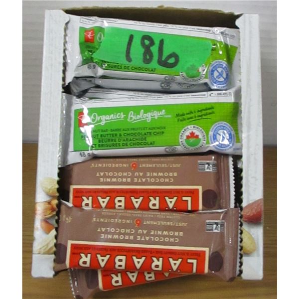 SHELF PULLS (AS IS):  BOX C/W ASSORTED BARS