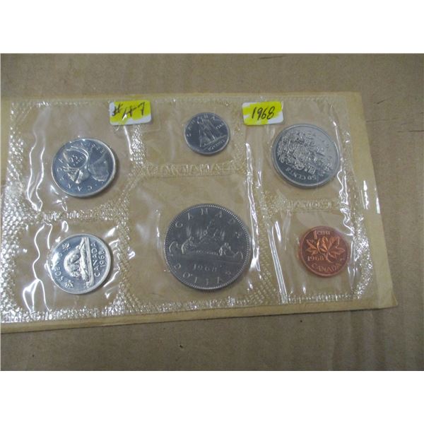 1968 PROOF CANADA MINT SEALED COIN SET