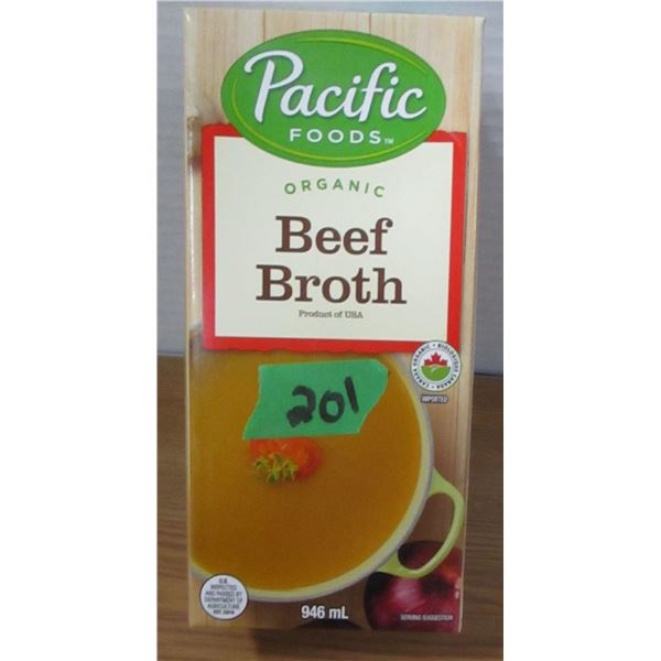 SHELF PULLS (AS IS):  BEEF BROTH (1L)