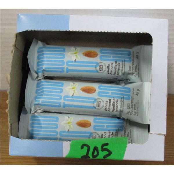 SHELF PULLS (AS IS):  GOOD BARS (5) - BOX