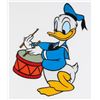 Image 1 : A Donald Duck Drumming Production Cel.