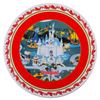 Image 1 : A Set of Disneyland Tin Holiday Plates.