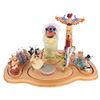 Image 1 : A WDCC Peter Pan "Fireside Celebration" Figure Set.