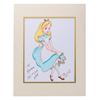 Image 1 : A Ron Dias Signed Alice Drawing.